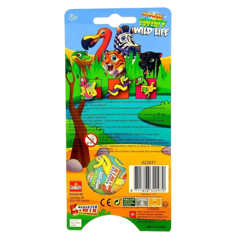 Magic Twisty Colores Salvajes Cebra*GOLIATH Outlet