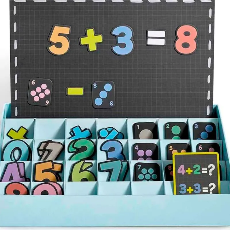 APLI Juegos Y Juguetes Educativos-Magnets Números Juego Magnético