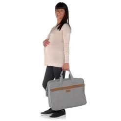 JANE Bolsos Maternales|Accesorios Y Complementos De Viaje-Maleta Hospital Gris