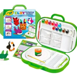 Maletín Estación Crea y Moldea Arcilla*CRAYOLA Hot