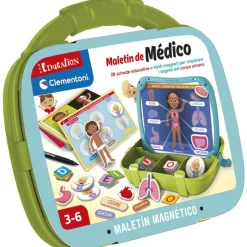 CLEMENTONI Juegos Y Juguetes De Imitación|Juegos Y Juguetes Educativos-Maletín Médico Magnético