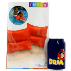 Manguitos Hinchables Neón Rojo*INTEX