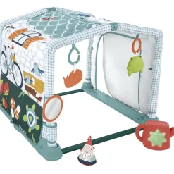 FISHER PRICE Mantas Y Gimnasios De Actividades|Primera Infancia Y Preescolar-Manta de actividades Casita de Campo 2 en 1