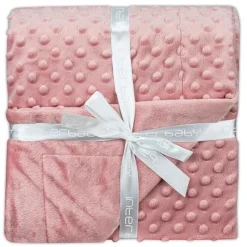 INTERBABY Complementos Para El Descanso|Regalos De Nacimiento-Manta Minky + Dou Dou Osito