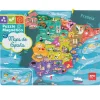 SELECCION DRIM Juegos Y Juguetes Educativos-Mapa Magnético España