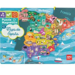 SELECCION DRIM Juegos Y Juguetes Educativos-Mapa Magnético España