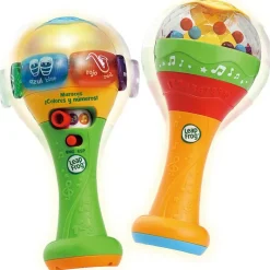 VTECH Instrumentos Musicales|Primera Infancia Y Preescolar-Maracas ¡Colores y Números!