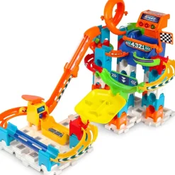 VTECH Primera Infancia Y Preescolar-Marble Rush Racing Track Set Circuito Canicas