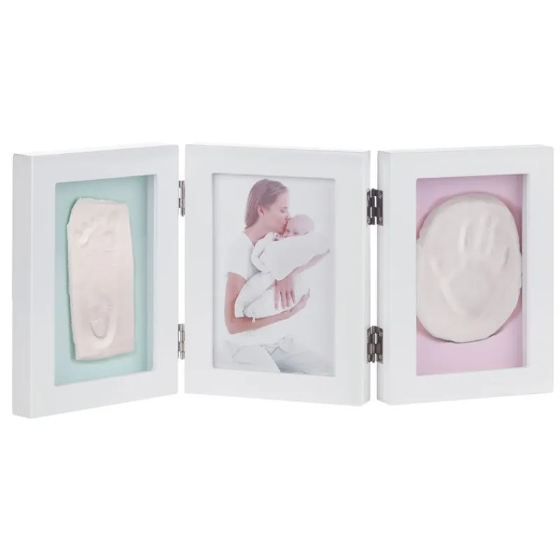 JANE Regalos De Nacimiento-Marco de fotos con huella mano y pie