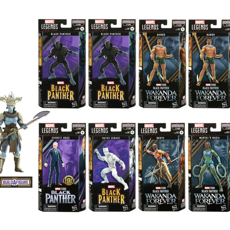 HASBRO Marvel|Figuras Y Figuras De Acción-Marvel Legends Black Panther Series Figura Surtida