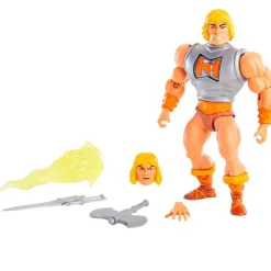 MATTEL Figuras Y Figuras De Acción-Masters del Universo Figura He-Man Deluxe