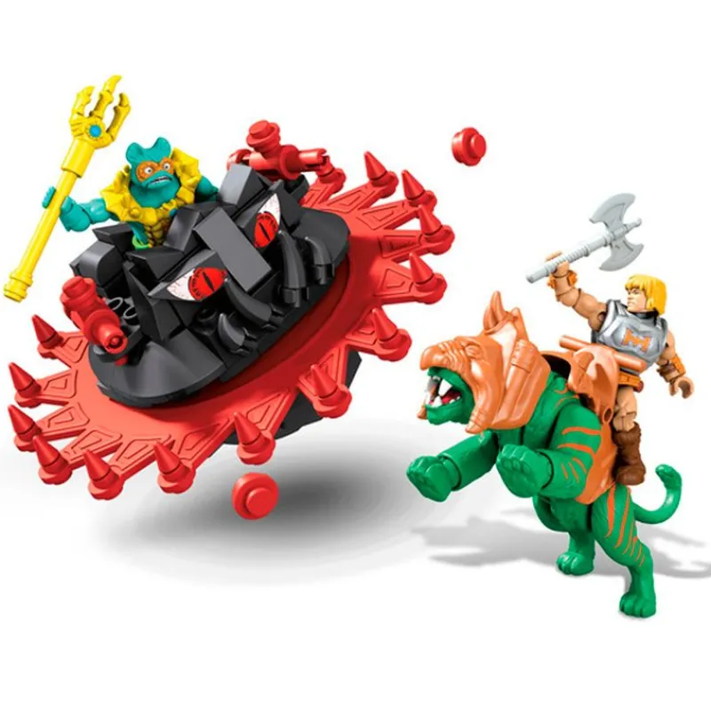 MATTEL Puzzles Y Construcciones-Masters del Universo Mega Construx Gato Batalla