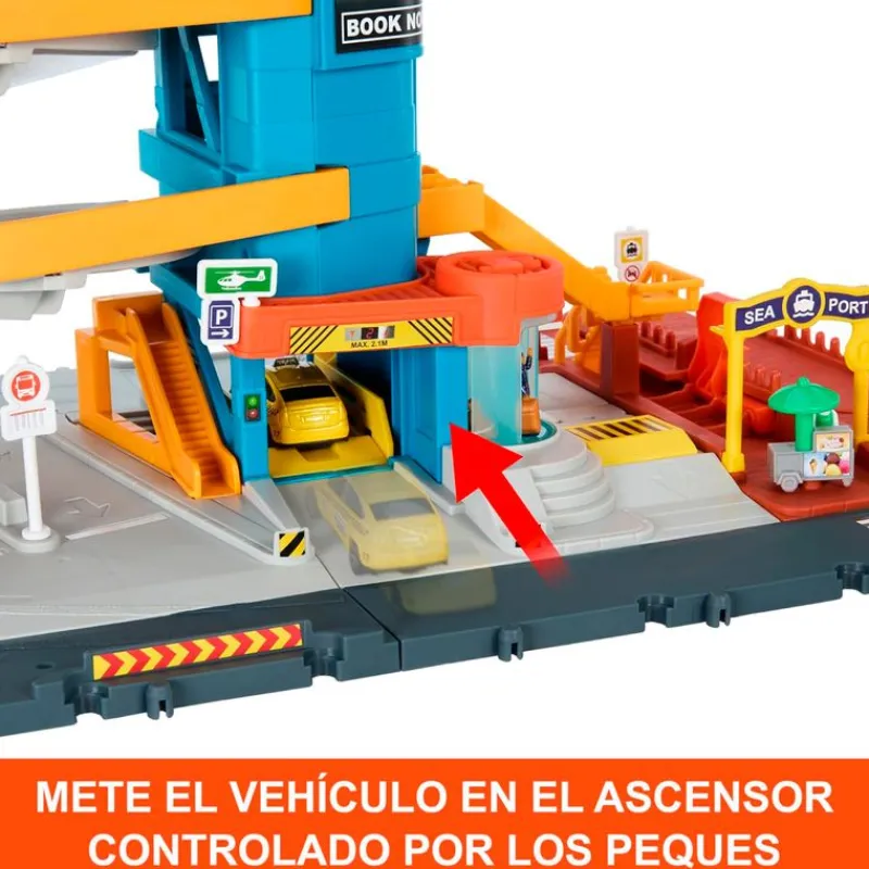 MATTEL Vehículos, Trenes Y Parkings-Matchbox Action Drivers Parking 5 Plantas