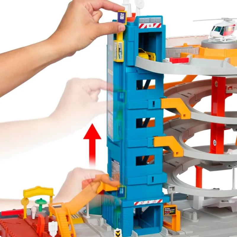 MATTEL Vehículos, Trenes Y Parkings-Matchbox Action Drivers Parking 5 Plantas