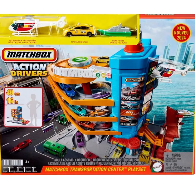 MATTEL Vehículos, Trenes Y Parkings-Matchbox Action Drivers Parking 5 Plantas
