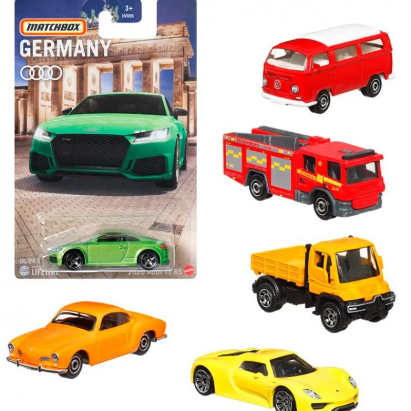 MATTEL Vehículos, Trenes Y Parkings-Matchbox European Streets Vehículo Surtido