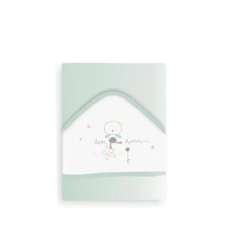 SELECCION DRIM Capas De Baño Para Bebés-Maxicapa baño love Verde