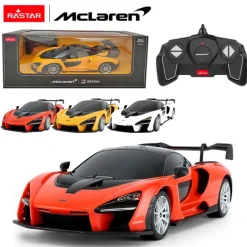 RASTAR Coches Radio Control (R/C)-McLaren Senna Vehículo R/C Escala 1:18 Surtido