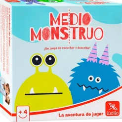 LÚDILO Amigos Y Familia-Medio Monstruo Juego Mesa