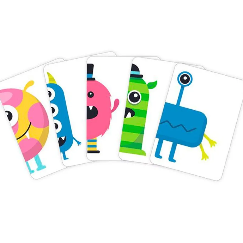 LÚDILO Amigos Y Familia-Medio Monstruo Juego Mesa