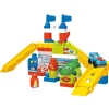 MEGABLOKS Puzzles Y Construcciones-Mega Bloks Garaje de Coches de Carreras