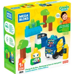 Mega Bloks Green Town Autobús Eléctrico*MEGABLOKS Hot