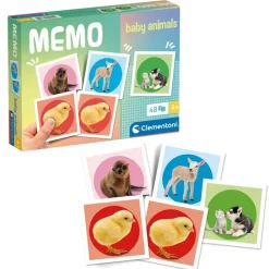 Memory Pocket Animales Bebés*CLEMENTONI Online
