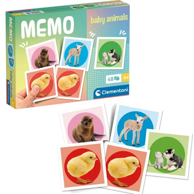 Memory Pocket Animales Bebés*CLEMENTONI Online