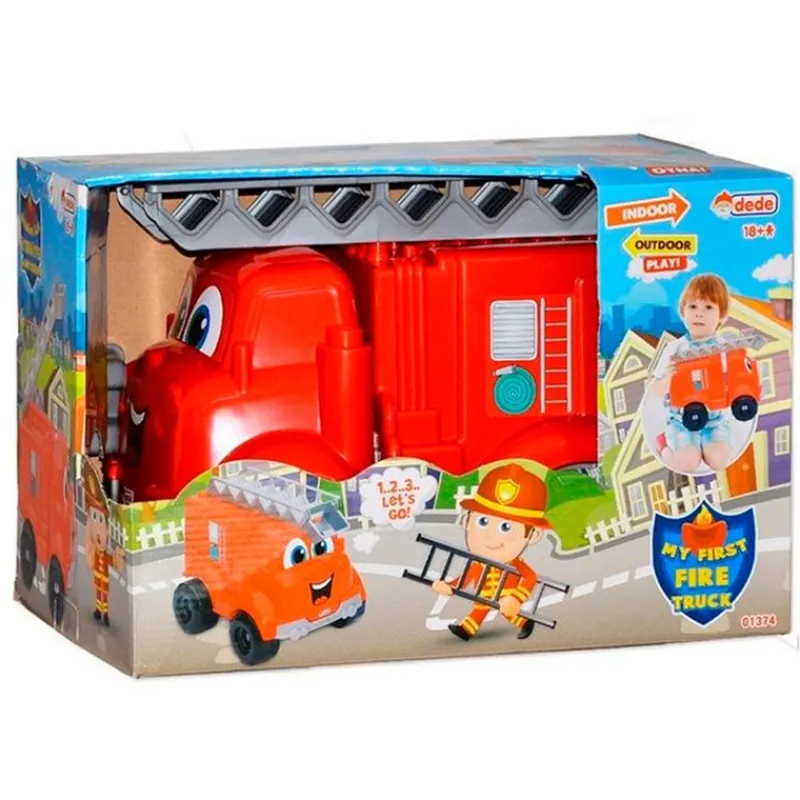 DRIM DISCOUNT Vehículos, Trenes Y Parkings-Mi Primer Camión de Bomberos