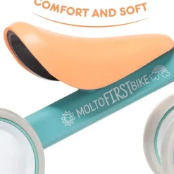 MOLTO Bicicletas, Correpasillos Y Triciclos-Mi Primer Correpasillos Bicicleta Azul