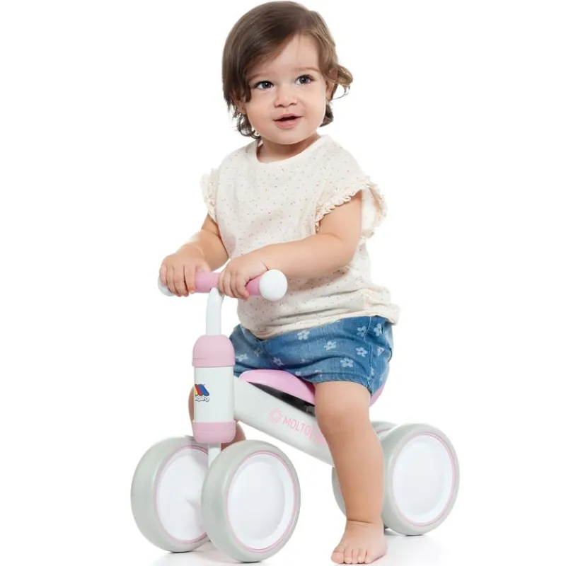 MOLTO Bicicletas, Correpasillos Y Triciclos-Mi Primer Correpasillos Bebé Rosa