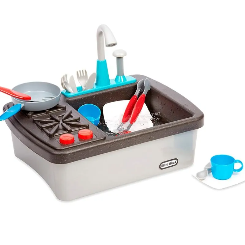 LITTLE TIKES Juegos Y Juguetes De Imitación-Mi Primer Fregadero y Fogón