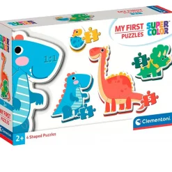 CLEMENTONI Puzzles Y Construcciones-Mi Primer Puzzle de Dinosaurios