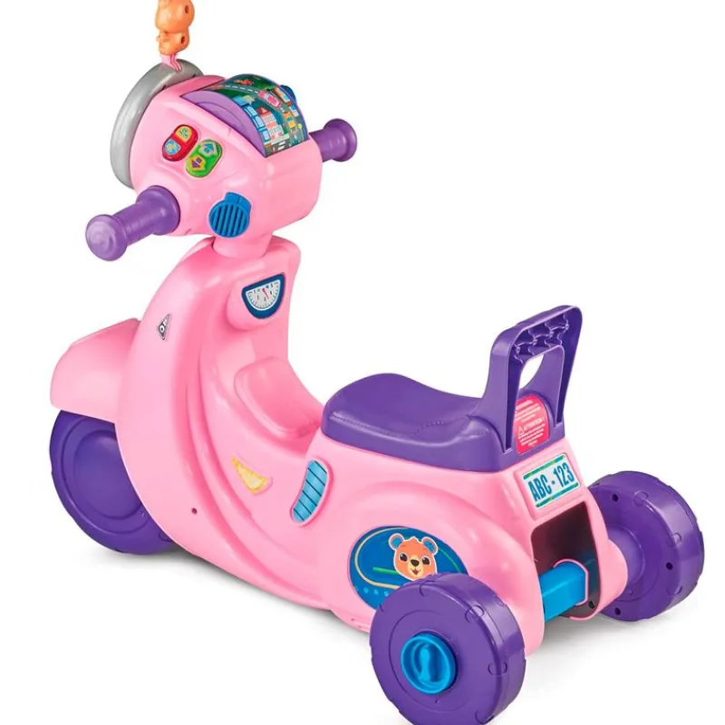 VTECH Bicicletas, Correpasillos Y Triciclos-Mi Scooter de Paseo 2 en 1 Rosa
