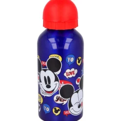 Mickey Mouse Botella Aluminio 400 ml*STOR Outlet