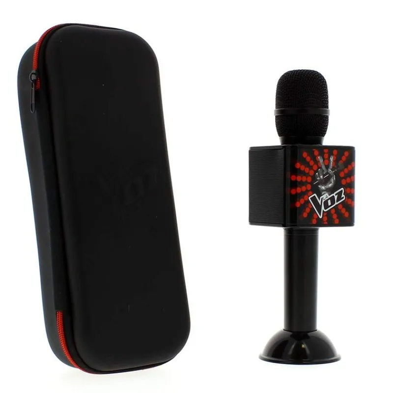 NINCO Tecnología Y Gadgets-Micrófono La Voz Negro/Rojo