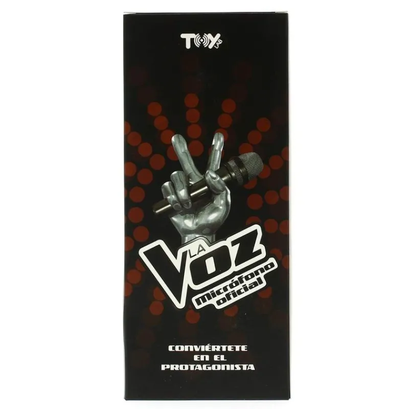 NINCO Tecnología Y Gadgets-Micrófono La Voz Negro/Rojo