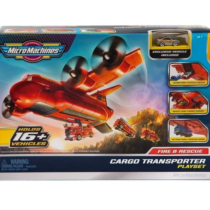 Micro Machines Avión Cargo Transporter*SELECCION DRIM Hot