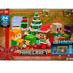 MATTEL Figuras Y Figuras De Acción-Minecraft Calendario de Adviento