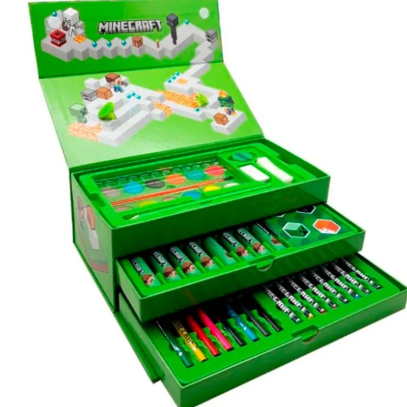 SELECCION DRIM Manualidades-Minecraft Conjunto Papelería