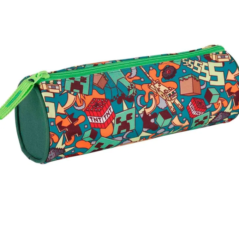 SELECCION DRIM Escolar-Minecraft Crazy Portatodo Redondo