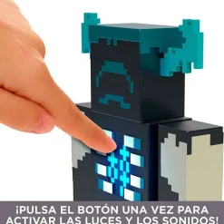 Minecraft Criatura Warden Figura Luces Sonidos*MATTEL Clearance