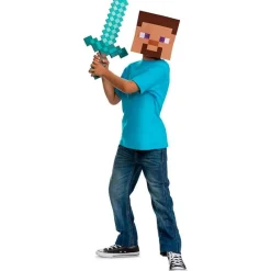 Minecraft Espada + Máscara Steve*JAKKS PACIFIC