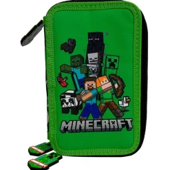 Minecraft Estuche Escolar Triple*SELECCION DRIM Best