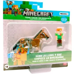 Minecraft Figura + Animal con Movimiento Surtido*BIZAK Clearance