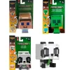 MATTEL Figuras Videojuegos|Figuras Y Figuras De Acción-Minecraft Flippin Figs Figura Surtida