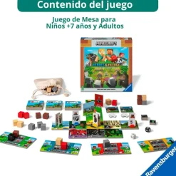 RAVENSBURGER Juegos De Mesa-Minecraft Heroes of The Village Juego de Mesa