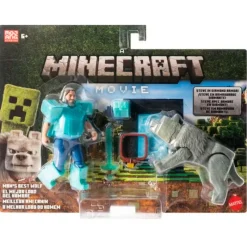 Minecraft la Película Conjunto Un Mejor Amigo Peludo*MATTEL Sale