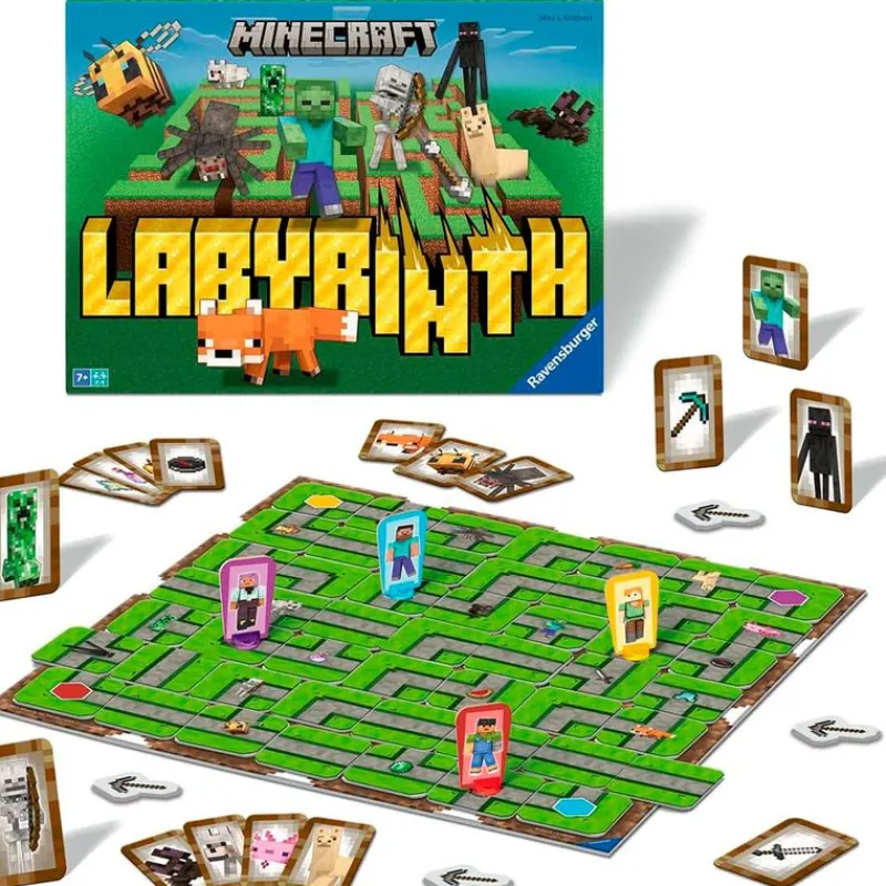 RAVENSBURGER Juegos De Mesa-Minecraft Laberinto Juego Mesa