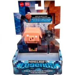 MATTEL Figuras Videojuegos|Figuras Y Figuras De Acción-Minecraft Legends Figura Nerviosa Surtida